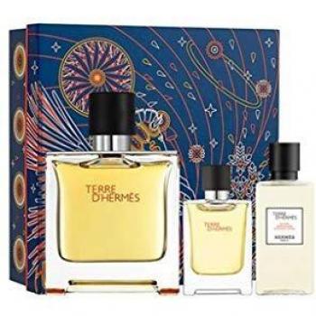 Hermes terre parfum eau de parfum 75ml + miniatura 12ml + locion despues del afeitado 40ml