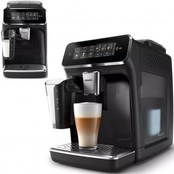 Cafetera Espresso Automática Philips LatteGo EP3341/50, 5 Bebidas, Sistema de Leche Integrado, 1.8L