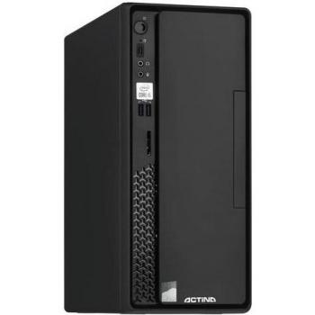 PC Sobremesa Actina Profesional i5-14400, 8 GB RAM, 1 TB SSD, Windows 11 Home, Mini Torre Negra