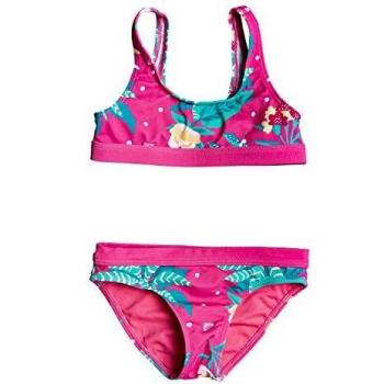 Roxy - Conjunto de Bikini Bralette - Chicas 2-7 - 5 - Rosa