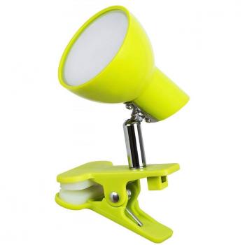 Lámpara de Escritorio LED Verde Noah 5W 360lm 3000K con Pinza