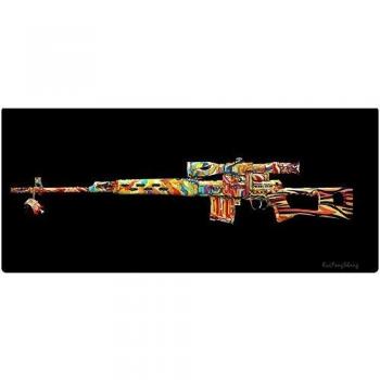 Ruifengsheng Alfombrilla de ratón Gaming, XXL Alfombrilla para raton de juego Mouse Pad - 35.4”x15.7”