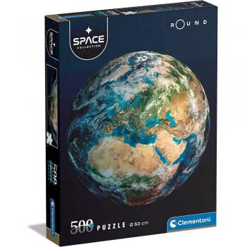 Puzzle Redondo La Tierra 500 Piezas Colección Espacio