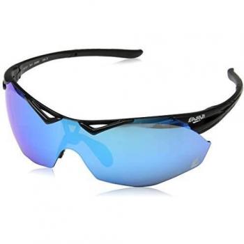 EASSUN Avalon Gafa De Sol Deportiva, Unisex Adulto, Negro Mate, M-L