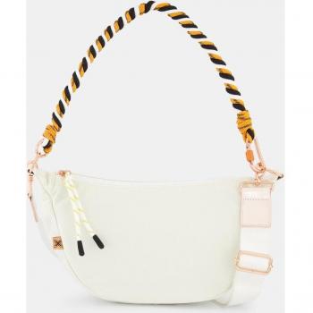BOLSO MUNICH 7055032-DEEP HOBO CROSSBODY WHITE