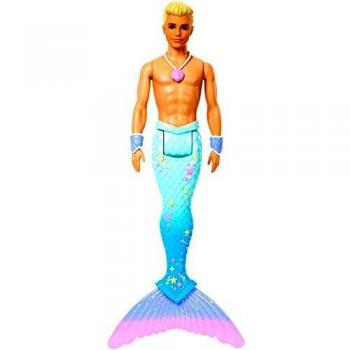 Barbie Dreamtopia Muñeco Ken Tritón, regalo para niñas y niños 3-9 años