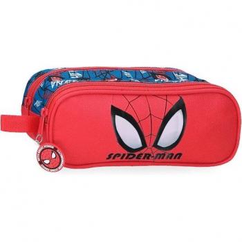 Estuche Escolar Marvel Poliéster Rojo