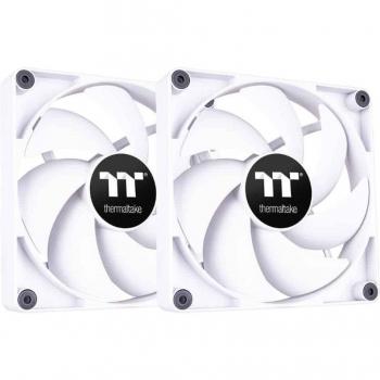 Ventilador de PC Thermaltake CT140 14 cm Blanco - Pack de 2 Unidades