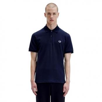 Fred Perry Men's Original Tennis Shirt NOS - Navy - Size 40/L