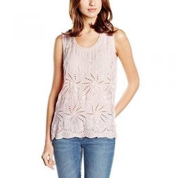 Zabaione Top Stickerei - Top para mujer, Rosa