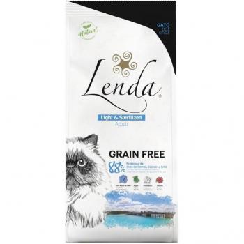 Lenda Adult Cat Light & Sterilized Grain Free Dry Food for Sterilized Cats - 2kg