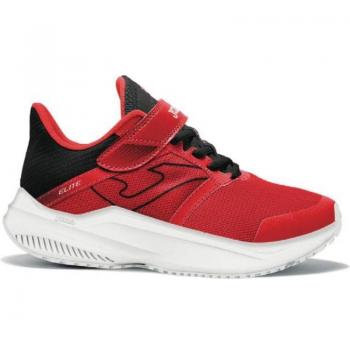 Joma deportivas Elite JR 2306 rojas para niño, con diseño ligero, suela de goma antideslizante, plantilla acolchada y cierre de cordones