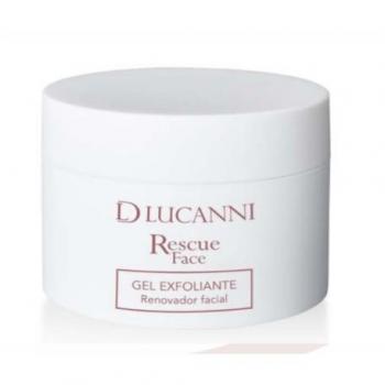 DLUCANNI RESCUE FACE GEL EXFOLIANTE 100ML - Gel exfoliante facial, 100 ml, formulación suave para limpiar y exfoliar la piel, elimina impurezas y células muertas, mejora la textura