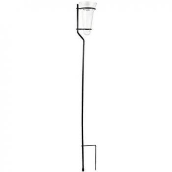 Nature Pluviómetro con Soporte 130cm Vidrio Bricolaje Jardinería y Cultivo