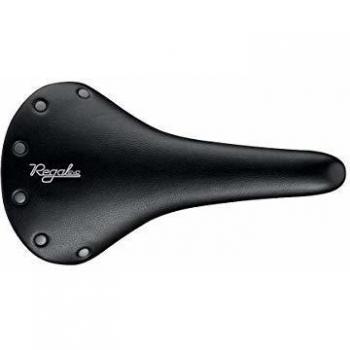 Selle San Marco Regal EVO Carbon Sillines, Unisex, Cuero Liso Negro, Talla única