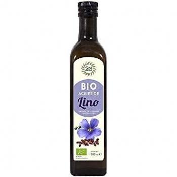 SOLNATURAL Aceite DE Lino Bio 500 ml, Estándar, Único