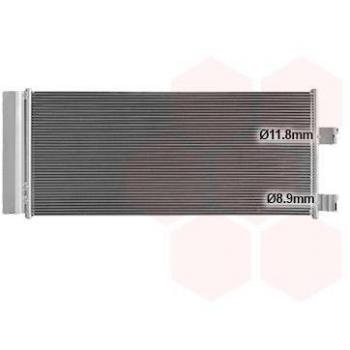 Condensador de aire acondicionado VAN WEZEL 37015708 con secador