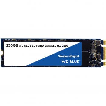 Western Digital Blue 3D NAND M.2 SATA Internal SSD, 250GB - Black