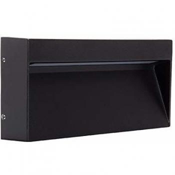 Baliza Exterior LED 6W Superficie Pared Columbia 4000K Negra