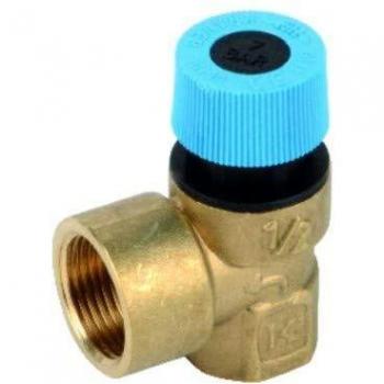 Válvula de Seguridad Sanitaria con Salida Aumentada FF 20x27 26x34 7 Bar