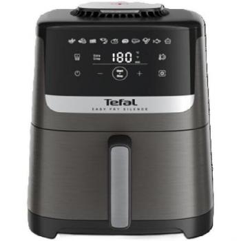 Freidora de Aire Caliente Tefal Easy Fry Silence 5L Independiente, Negro, Gris, Acero Inoxidable