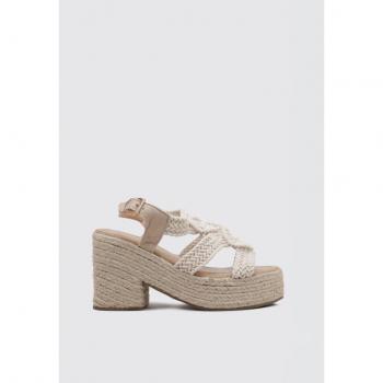Sandalia con cuña Limma SQUILLACE para mujer en color beige, talla 38