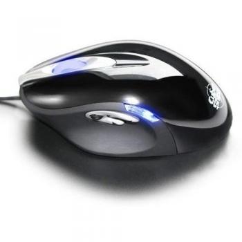 Cyber Snipa CS-SWAT USB Laser 1600DPI Negro - Ratón