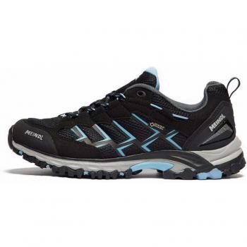 Botas de Trekking para Mujer Meindl Caribe GTX - Multifuncionales, GORE-TEX®, Color Negro/Azul, Talla 39