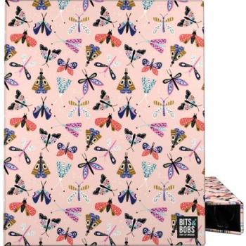 CARPETA ANILLAS A4 FORRADA 4D25 B&B24 BUTTERFLY