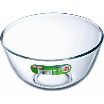 Pyrex Classic - Bol de vidrio para mezclas de 3 litros
