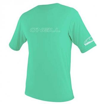 Camiseta Infantil O'Neill Basic Skins de Manga Corta para Sol, Unisex, Aqua Claro