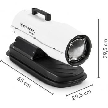 Soplador calefactor de fueloil Trotec IDE 20 D - 2300W - 12 litros - 550m3/h