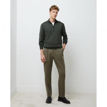 Pantalón sport un pliegue classic fit de hombre Dustin