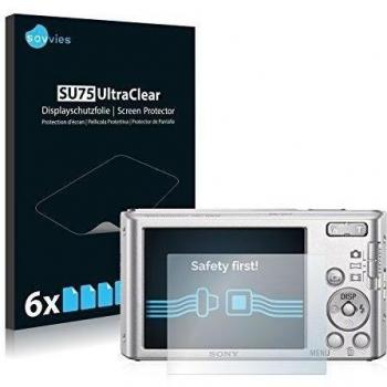 savvies Protector Pantalla Compatible con Sony Cyber-Shot DSC-W830