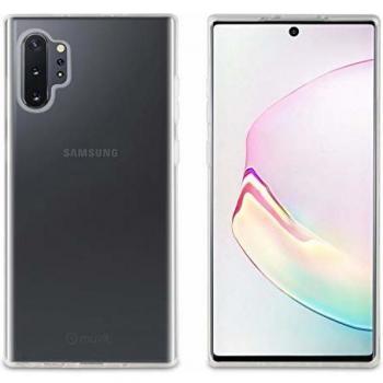 Muvit Pack Samsung Note 10 Plus/10 Plus 5g Funda Cristal Soft Lite Transparente+Protector Pantalla Vidrio Templado Curvo
