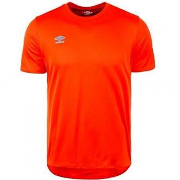 UMBRO 65320u Camiseta Deportiva, Hombre, Rojo Cherry, L