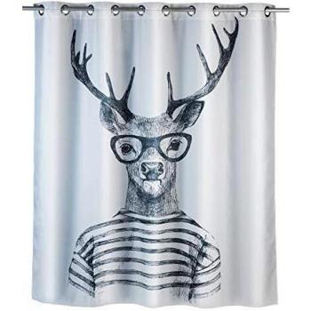 Duchador Antimoho Mr. Deer, Poliéster, 180 x 200 cm