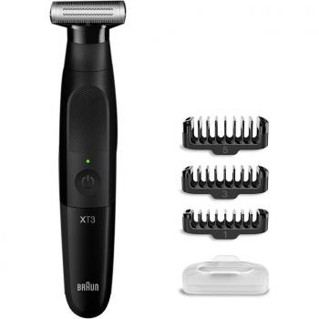 Braun Series X XT3100 Recortadora y Afeitadora Corporal Inalámbrica para Hombre con 3 Accesorios