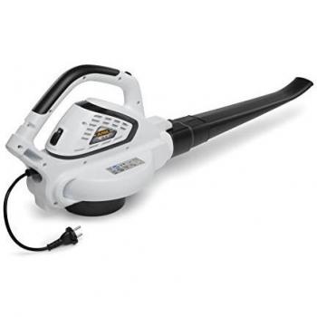 Alpina 255260000/12 Aspirador + Soplador Eléctrico BL 2.6 E, 2600 W, Saco de 45 litri, Negro, Color blanco