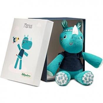 Peluche Ecológico Amoroso Lilliputiens Marius, suave y tierno, fabricado con materiales sostenibles, ideal para niños, diseño atractivo y amigable