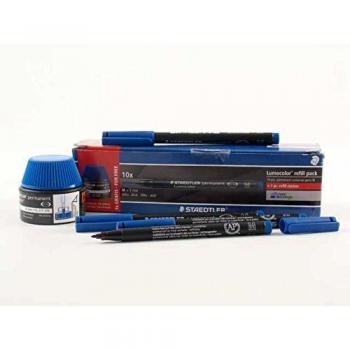 Marcador L-Color M azul 10 unidades 317-3 C10P