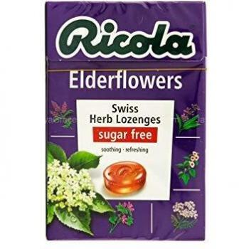 Ricola Sugar-Free Elderflower Candies 50g