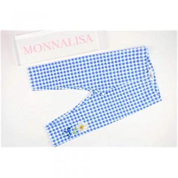 Leggings MONNALISA a quadretti Bianco BLU 4 A