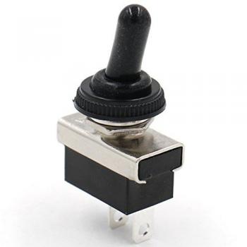 Interruptor de palanca Heschen KN3D-101 encendido/apagado, interruptor de 25 A 12 V de 2 polos, resistente al agua