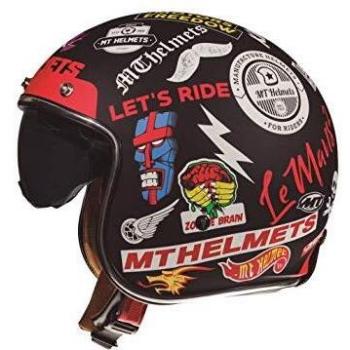 Mt Helmets Le Mans 2 SV Anarchy A1 Matt Black M