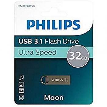 Philips Moon Edition 32GB USB 3.1 Flash Drive Gray