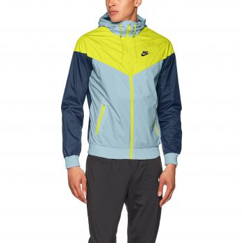 Nike M Nsw Wr Jkt Chaqueta, Hombre, Azul