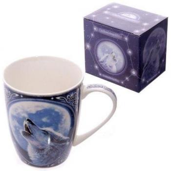 Puckator - Taza de porcelana, diseo de lobo