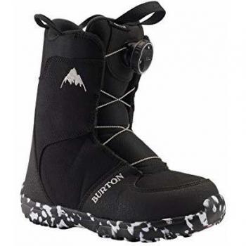 Burton Grom Boa Botas de Snowboard, Niños, Black, 1K