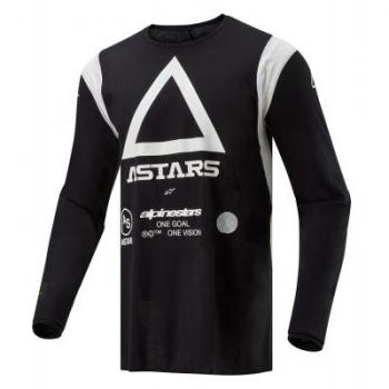 Alpinestars Camiseta Manga Larga Techdura Negra para motocross (XL)